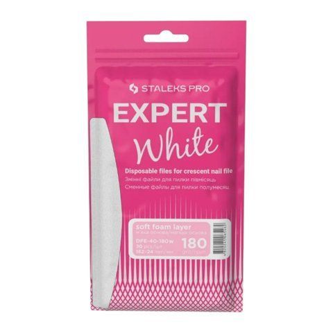 Файли для пилки Staleks Pro Expert DFE-40-180w (180 грит) 30 штук 1241 фото