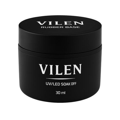 Прозрачная база для гель-лака VILEN Rubber Base 30 мл 1406 фото