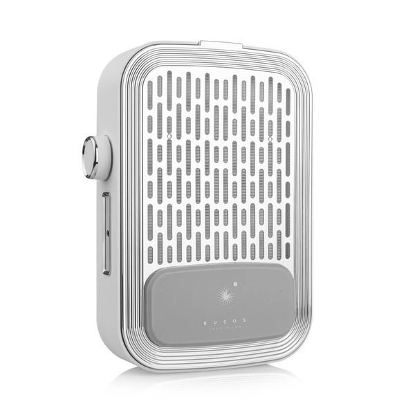 Вытяжка Bucos Cyclone V3-B WHITE с НЕРА-фильтром и аккумулятором 100W для маникюра 492 фото