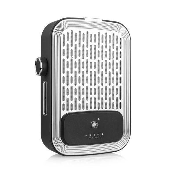 Вытяжка Bucos Cyclone V3-B WHITE с НЕРА-фильтром и аккумулятором 100W для маникюра 493 фото
