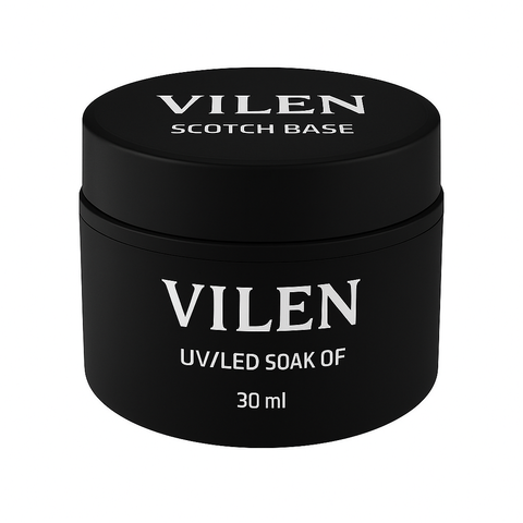 Прозрачная база для гель-лака VILEN Scotch Base 30 мл 1408 фото