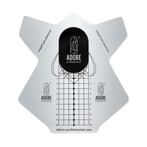 Формы-шаблоны PRO Metallized Adore 100 шт. 1635 фото