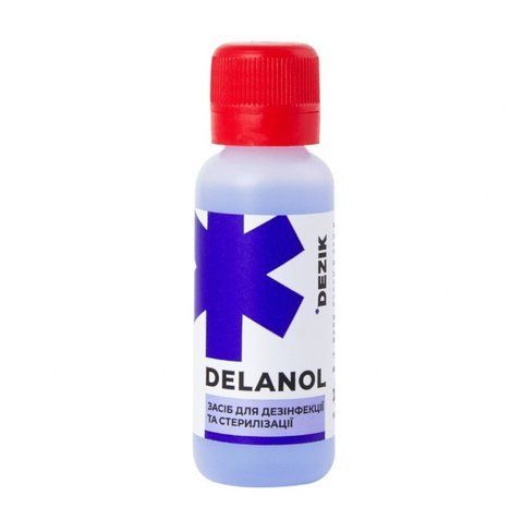 Засіб для холодної стерилізації інструментів DEZIK DELANOL 20 мл 792 фото