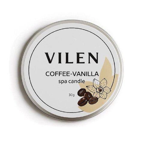 Свічка масажна VILEN "Coffee-Vanilla" 30g 1490 фото