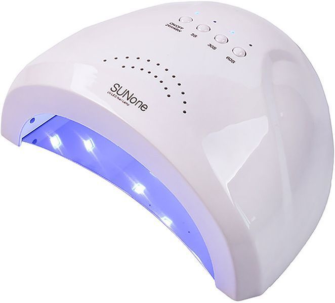 Лампа для маникюра LED/UV SUN-1 (без дисплея) белая 48Вт 014 фото