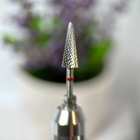 Фреза TBC Shine Luxury(F 3/32 Large Cone (Червона) 604 фото