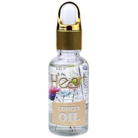 Олія для кутикули Heart Sweet Almond (квіткова, прозора) 30 мл 168 фото