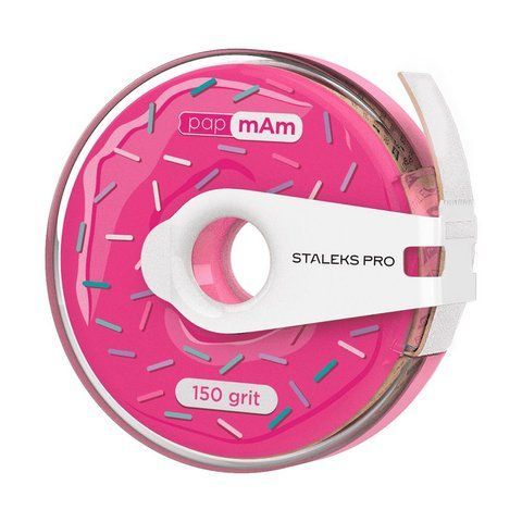 Змінний файл-стрічка papmAm Staleks Pro Bobbi Nail (білий, 150 грит) 6 м (ATC-150w) 1546 фото