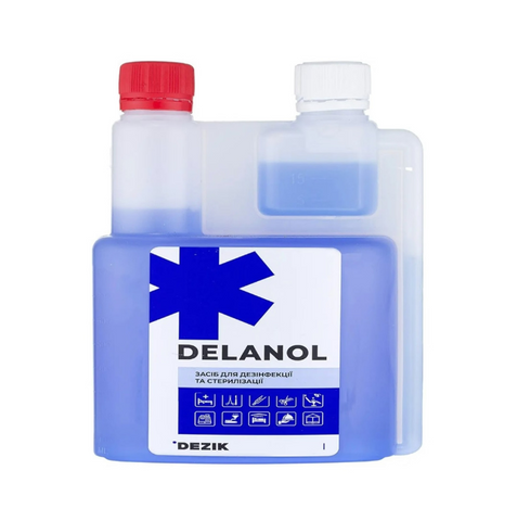 Засіб для холодної стерилізації інструментів DEZIK DELANOL 250 мл 915 фото