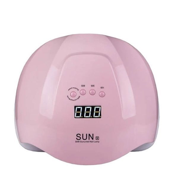 Лампа LED/UV SUN X 54 Вт, розовая 021 фото