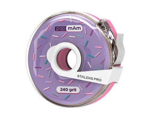 Змінний файл-стрічка papmAm Staleks Pro Bobbi Nail (білий, 180 грит) 6 м (ATC-240w) 1551 фото