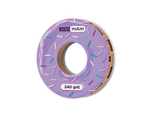 Запасний блок файл-стрічки papmAm для котушки Staleks Pro Bobbi Nail (білий, 240 грит) 6 м (ATSC-240w) 1555 фото
