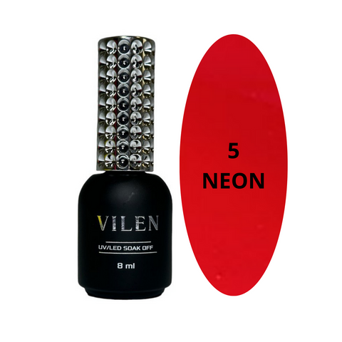 Гель-лак VILEN NEON №5, 8мл 813 фото