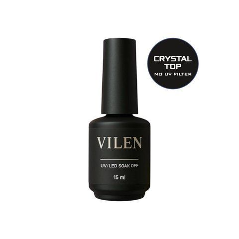 VILEN Crystal Top No UV Filter (без фильтров) 15 мл 1433 фото