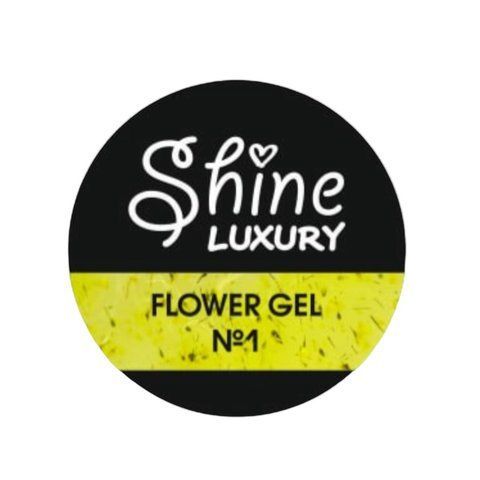 SHINE Flower Gel №001, гель с сухоцветами, 5 мл 720 фото