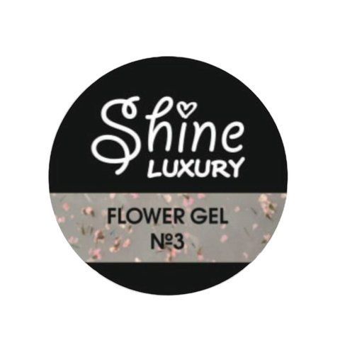 SHINE Flower Gel №003, гель с сухоцветами, 5 мл 722 фото