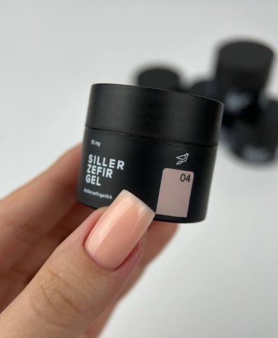Гель для моделирования Siller Zefir Gel №04 (розовый) 15 мл 888 фото