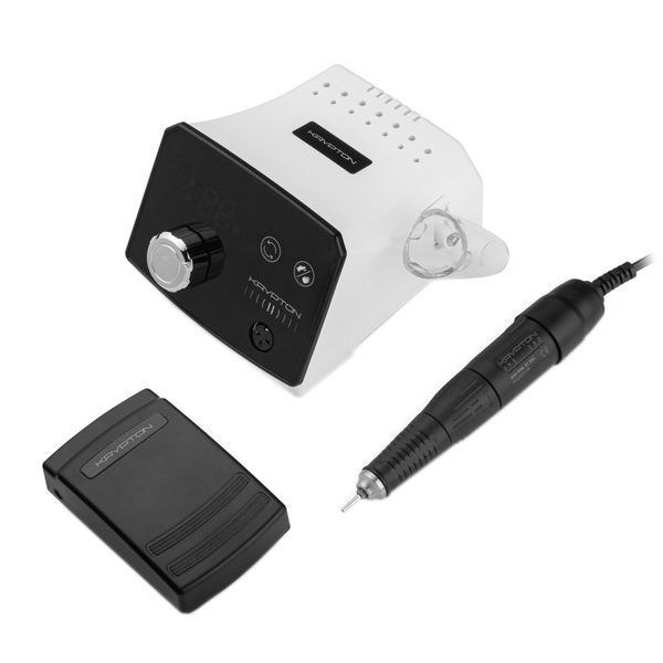 Фрезер для манікюру та педикюру Bucos Krypton XPS-350 White/Black 1094 фото