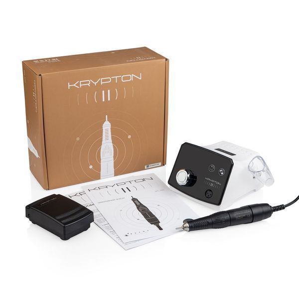 Фрезер для манікюру та педикюру Bucos Krypton XPS-350 White/Black 1094 фото