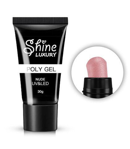 Полігель Shine Luxury №3 NUDE ,30g 943 фото