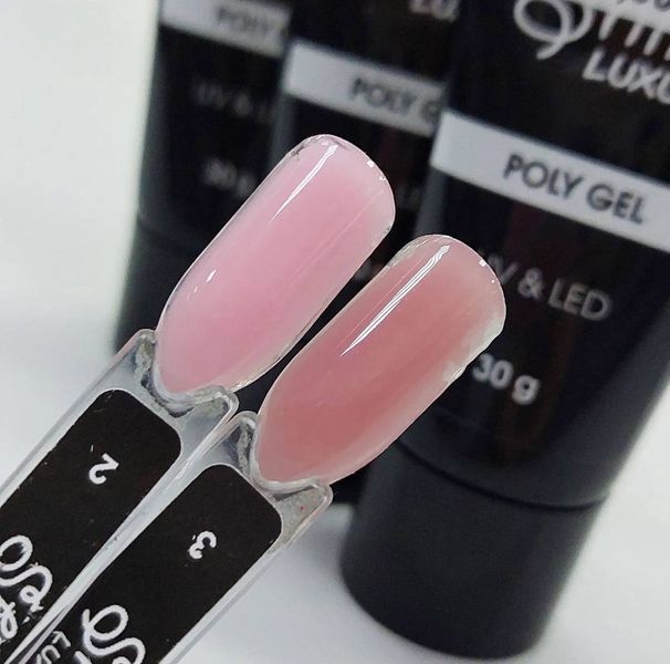 Полігель Shine Luxury №3 NUDE ,30g 943 фото